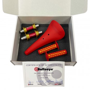 Old School BMX Bullseye LEGENDS Collaboration Kit Red/Yellow