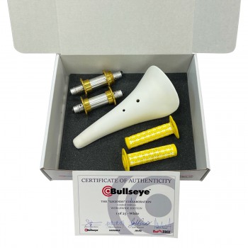Old School BMX Bullseye LEGENDS Collaboration Kit White/Yellow
