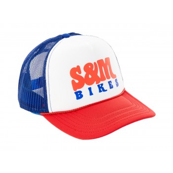 S & M Keep On Truckin Cap Red / White /Blue