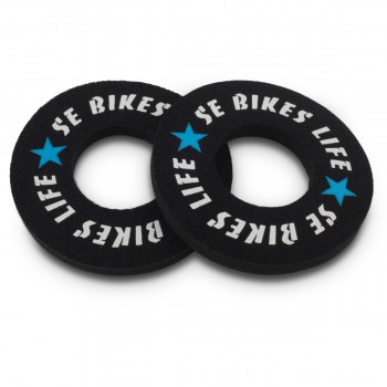 Old School BMX SE Bike Life Grip Donuts Black by SE