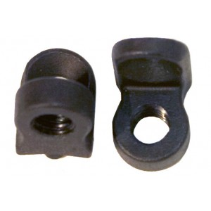 Old School BMX Brake Detangler Gyro Tabs Black by Hi-Tech