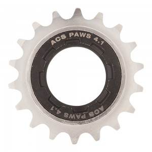 Old School BMX ACS 20T PAWS 4.1 3/32" Freewheel Chromo Nickel/Black by ACS