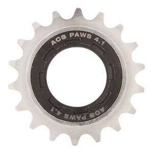 Old School BMX ACS 22T PAWS 4.1 3/32" Freewheel Chromo Nickel/Black by ACS