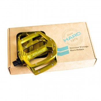 Old School BMX Fusion Pedal 9/16" Gold by Fusion
