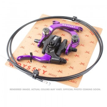 Old School BMX Evo 2.5 U Brake Kit Ano Purple by Odyssey