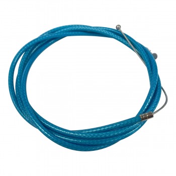 Old School BMX Braided Blue brake cable by Hi Tech