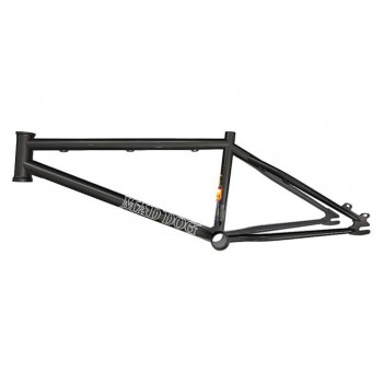 Old School BMX Mad Dog Frame 22TT Gloss Black by S & M