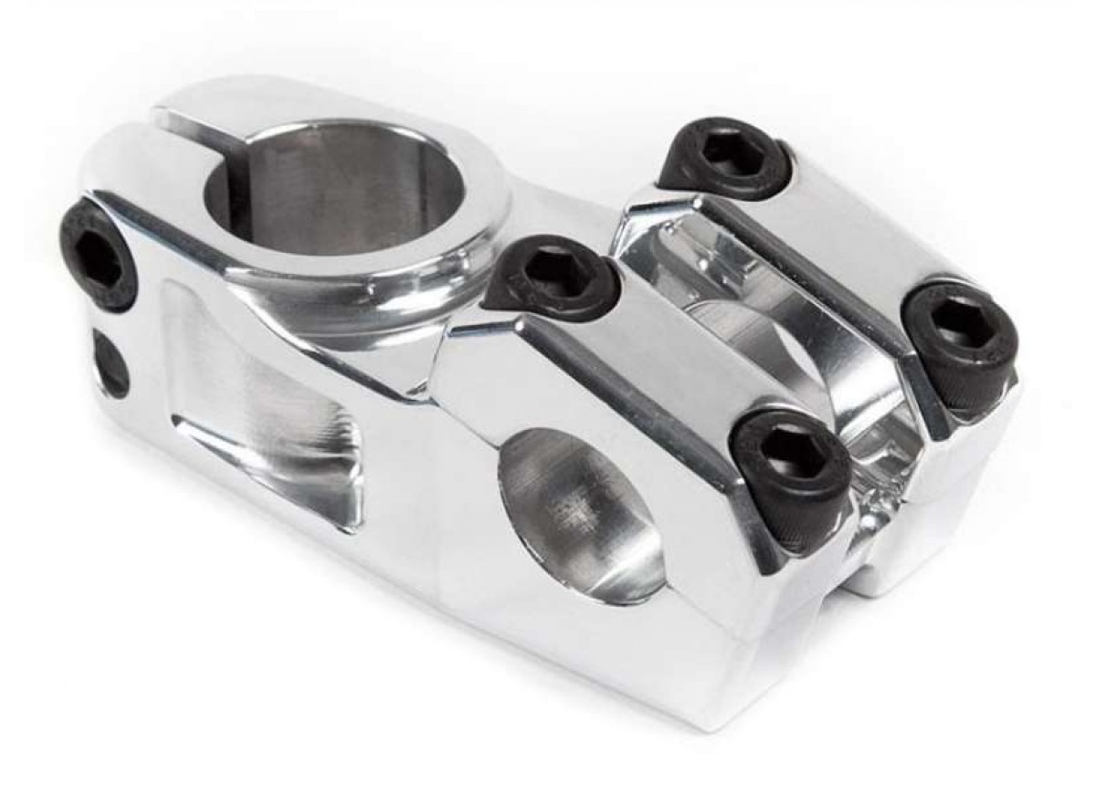 Old School BMX Race XLT Top Load Stem 49mm Polished by S & M Old School BMX Race XLT Top Load Stem 49mm Polished by S & M