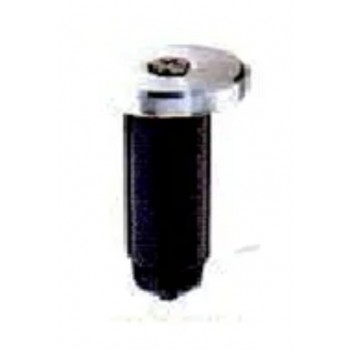 Old School BMX Bar End Plugs Alloy Cap 18mm Silver