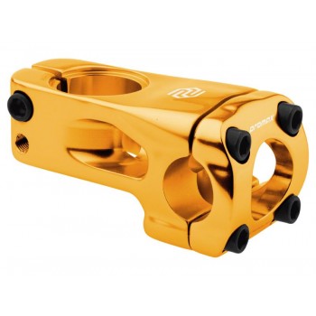 Old School BMX Banger Stem 1 1/8" x 48mm Gold by Promax