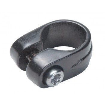Old School BMX Seat Clamp Alloy 25.4mm Black