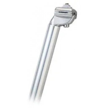 Old School BMX Seat Post Micro Adjust Alloy 29.2 x 400mm Silver