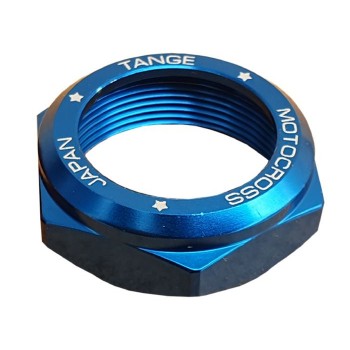 Old school BMX MX320 Headset Locknut Blue by TANGE