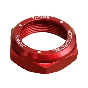 Old school BMX MX320 Headset Locknut Red by TANGE