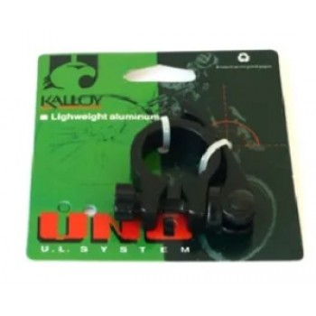 Old School BMX Seat Clamp with seat bolt Q/R alloy 31.8mm Black