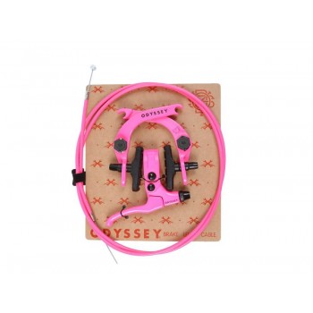 Old School BMX Evo 2.5 U Brake Kit Hot Pink by ODYSSEY