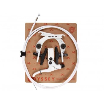 Old School BMX Evo 2.5 U Brake Kit White by ODYSSEY