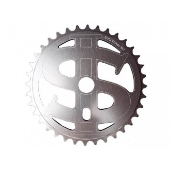 Old School BMX Bully Big Money Chainwheel 36T Silver by MCS