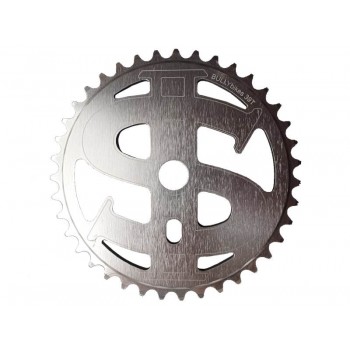 Old School BMX Bully Big Money Chainwheel 39T Silver by MCS