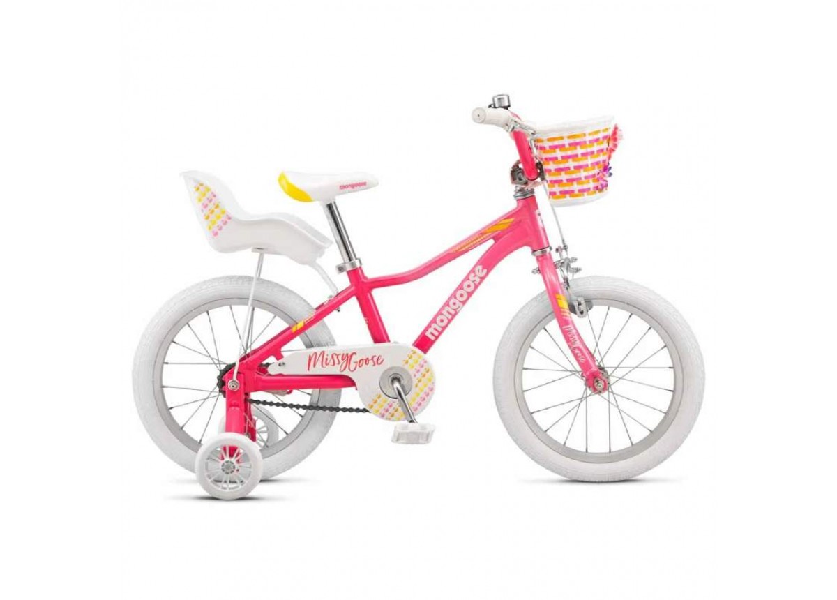 Old School BMX Bike MissyGoose 16" Pink by Mongoose Old School BMX Bike MissyGoose 16" Pink by Mongoose
