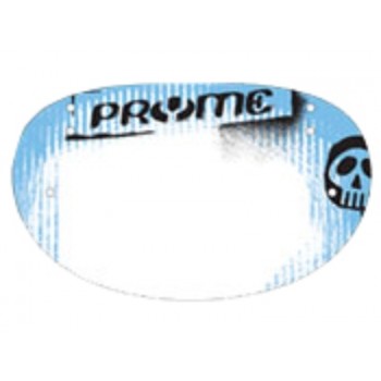 Old School BMX Pro Number Plate Blue by Pryme