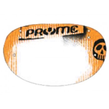Old School BMX Pro Number Plate Orange by Pryme