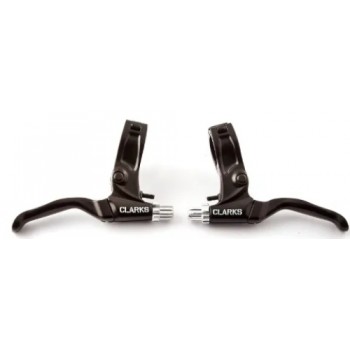 Old School BMX V Brake Levers pair Black by Clarks
