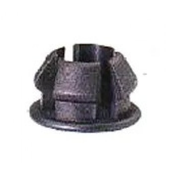 Old School BMX Bar End Plugs 22mm Pair Black