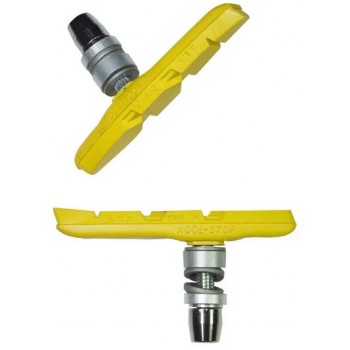 Old School BMX A New Item Brake Pads Kool Stop Thinline Threaded Yellow