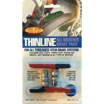 Old School BMX Brake Pads Kool Stop Dual Comp T-Line Threaded
