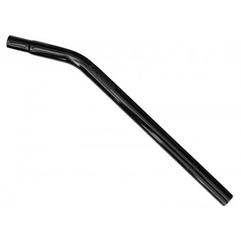 Old School BMX Retro Seat Post 25.4 x 450mm Retro Layback Black by SKYWAY