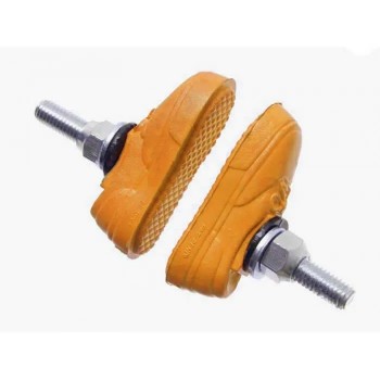 Old School BMX Brake Pads Kool Stop Vans Orange