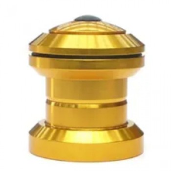 Old School BMX Headset Alloy Top Cap ACB Sealed Bearing Gold