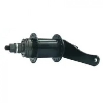 Old School BMX Hub Coaster Nutted 36H Black