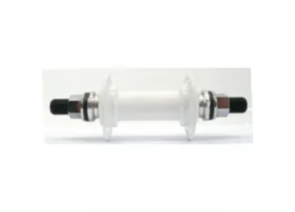 Old School BMX Hub Front Nutted Sealed 36 Hole 14mm Axle 100mm OLD Alloy White Old School BMX Hub Front Nutted Sealed 36 Hole 14mm Axle 100mm OLD Alloy White