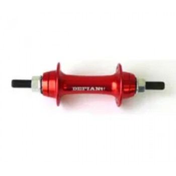 Old School BMX Front Hub Alloy Nutted 3/8 Axle 36H W/Sealed Bearing Red