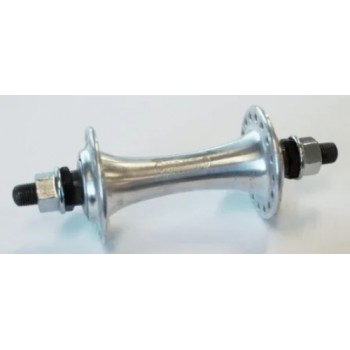 Old School BMX Hub Front Nutted Alloy 32H 3/8" Silver