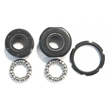 Old School BMX Bottom Bracket set for Racer/MTB Waterproof Pin Type Black