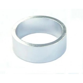 Old School BMX Spacer Alloy 1 1/8 12mm Silver