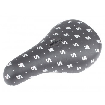 Old School BMX Reflective S Pattern Seat Pivotal Black by Sunday
