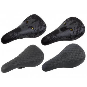 Old School BMX Aitken (Mike Aitken) Seat Railed Dark Grey by ODYSSEY