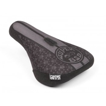 Old School BMX Grime (Denim Cox) Super BSD Seat Pivotal Black by BSD