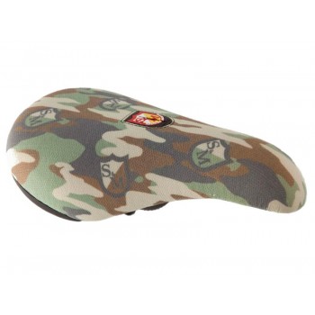 Old School BMX Fat Pivotal Seat Camo Shield Wrap by S&M