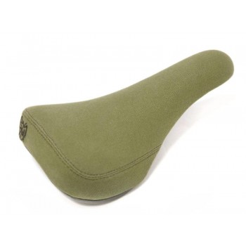 Old School BMX Stealth Seat Pivotal Canvas Green by S&M