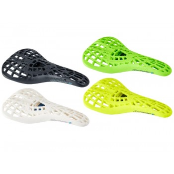 Old School BMX D Spyder S Spec Seat Pivotal Fluro Yellow by Tioga