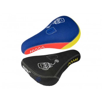 Old School BMX Team (Dan Banks) Fat Seat Pivotal Red/Yellow/Blue by Wethepeople