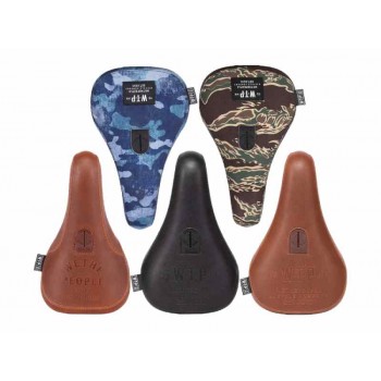 Old School BMX Team Seat Fat Padded Pivotal Tiger Camouflage by Wethepeople