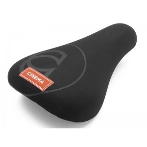 Old School BMX Press Stealth Seat Fat Pivotal Black by Cinema