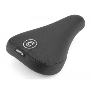 Old School BMX Standard Stealth Seat Fat Pivotal Black by Cinema