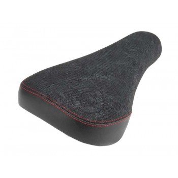 Old School BMX Waxed Stealth Seat Pivotal/Stealth Black by Cinema